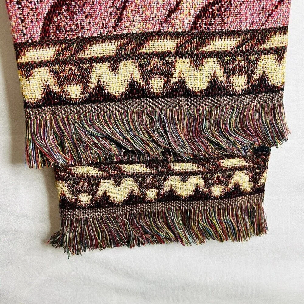 NWT Select Edition Tapestry Throw Blanket A Child is Born Sz. 50” X 60” USA Vtg